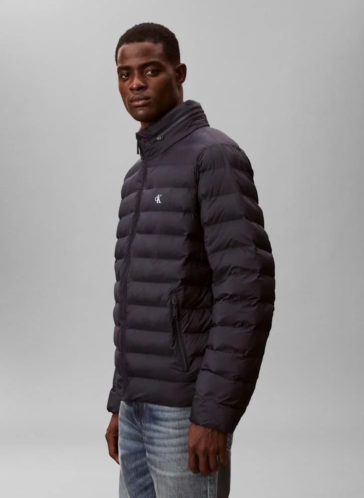 Calvin Klein Jeans  Lightweight Packable Hood Puffer Jacket for Men | Best Price UAE